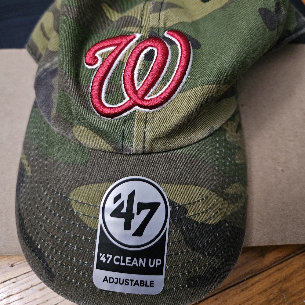 '47 OSFA Hat Washington Nationals CAMO
